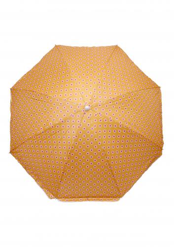 Зонт пляжный фольгированный (150см) 6 расцветок 12шт/упак ZHU-150 (расцветка 1) - фото 6