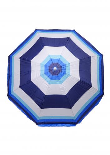 Зонт пляжный фольгированный (150см) 6 расцветок 12шт/упак ZHU-150 (расцветка 1) - фото 4