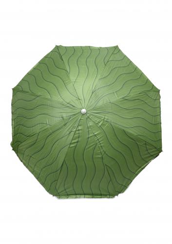 Зонт пляжный фольгированный (150см) 6 расцветок 12шт/упак ZHU-150 (расцветка 1) - фото 10